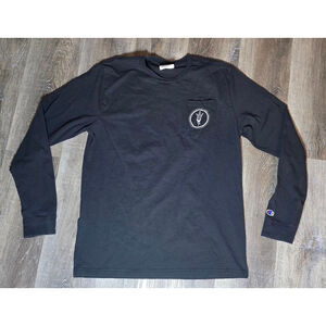 Men's Champion brand Arizona State Sun Devils Black Long Sleeve T-Shirt Size L